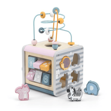 Розвивальна гра бізікуб Viga Toys PolarB 5 в 1 44030