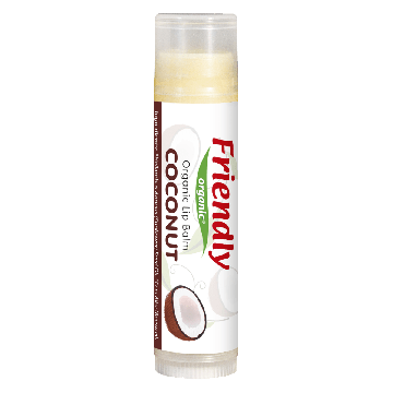 Бальзам для губ Friendly organic з ароматом кокоса 4,25 гр 1077118848