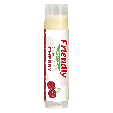 Бальзам для губ Friendly organic з ароматом вишні 4,25 гр 1077118867