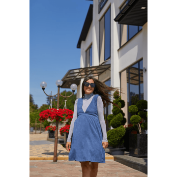 Сарафан для беременных Lullababe Rome Синий LB05RM148 S