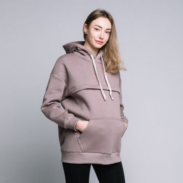 Худі для вагітних і годуючих Love & Carry Коричневий LCM3001 S