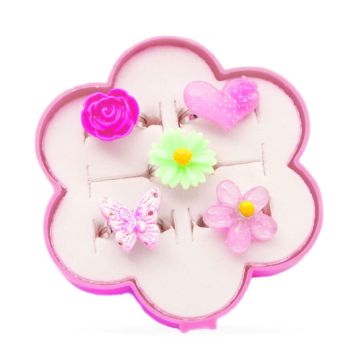Дитяча прикраса Great Pretenders Набір каблучок Fairy Flower 84508