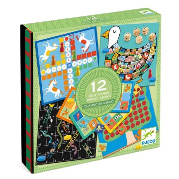 Настольная игра Djeco 12 в 1 DJ05218