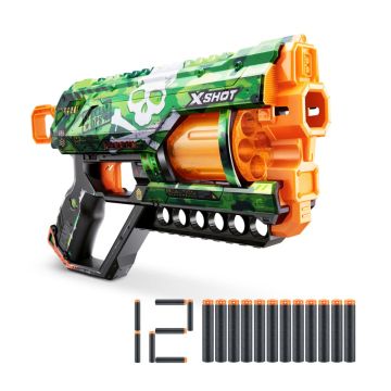 Детская игрушка бластер Zuru X-Shot Skins Griefer Camo 36561H