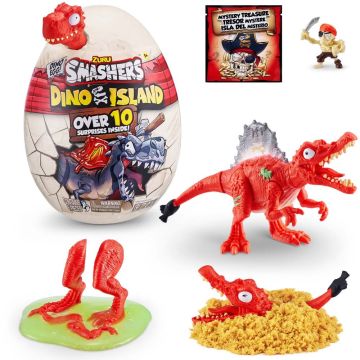 Ігровий набір для хлопчика Smashers Mini Dino Island Спинозавр 7486B