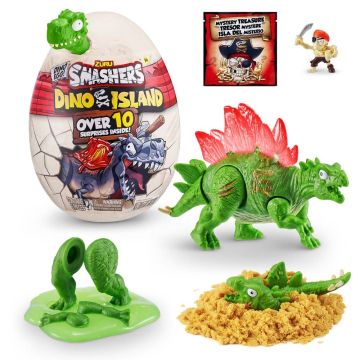 Ігровий набір для хлопчика Smashers Mini Dino Island Стегозавр 7486D