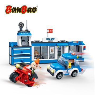 Конструктор Banbao Маленькое отделение полиции 7032