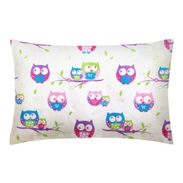 Детская наволочка бязь Cosas Owls 60х40 см