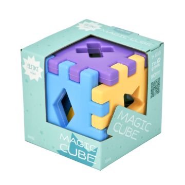 Розвивальна гра сортер Elfiki Magic cube 12 шт 39765