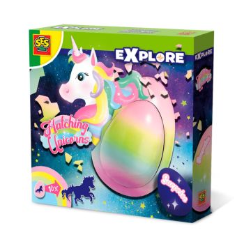 Зростаюча іграшка для дітей Єдиноріг у яйці SES Creative 25121S