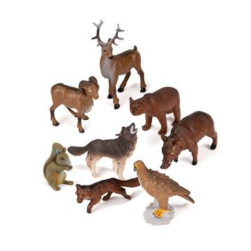 Ігровий набір фігурок Miniland Forest Animals 8 шт 25126