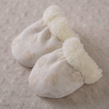 Рукавички капитон-махра Бетис Вухастий Амурчик Кофейный 56-38