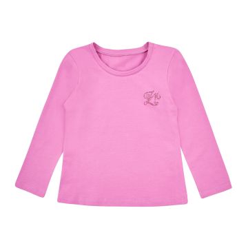 Реглан для девочки ЛяЛя 4 - 6 лет Кулир Малиновый 3СК127_2-343 116