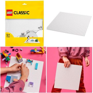 Лего пластина LEGO Classic Біла базова 11026