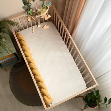 Бортики в ліжечко Маленька Соня Коса Гірчичний 11362276
