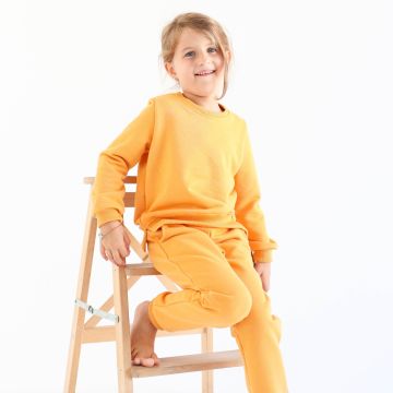 Детский костюм ELA Textile&Toys Basic 2 - 8 лет Футер Горчичный SBT001MT 110