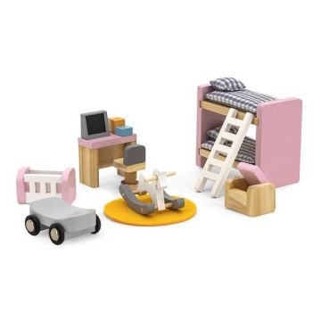 Мебель для кукол Viga Toys PolarB Детская комната 44036
