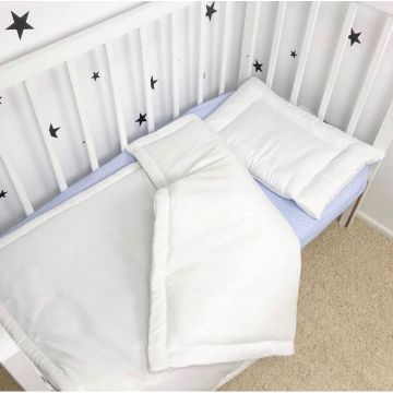 Дитяча ковдра і подушка для новонароджених Oh My Kids Білий 120х90 см К-ОП-005-Д