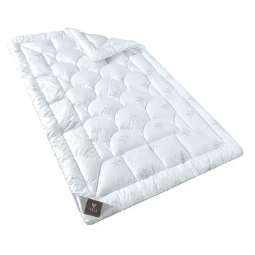 Літня ковдра односпальна Ideia Super Soft Classic 140х210 см Білий 8-11783