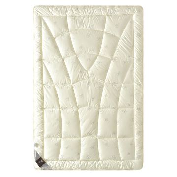 Всесезонное одеяло односпальное Ideia Wool Classic 140х210 см Молочный 8-11815