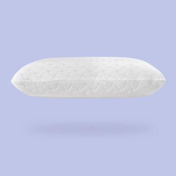 Ортопедическая подушка для сна Ideia Memory Foam Ровная 59х43х12 см Белый 8-32996