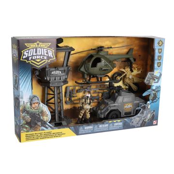 Игровой набор солдатики Chap Mei Soldier Force Defense Outpost 545117