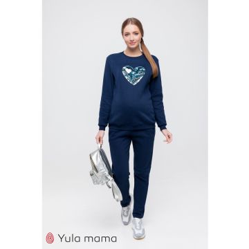 Спортивний костюм для вагітних і годуючих MySecret Darina Синій ST-49.061 XS