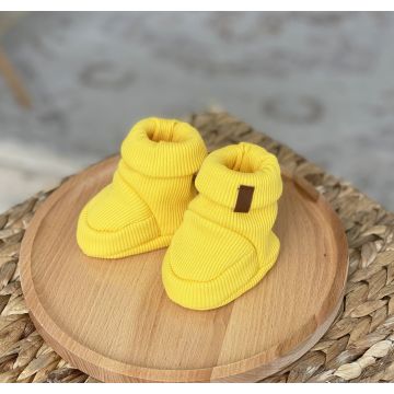 Пинетки для новорожденных Kid's Fantasy Joy 3-9 мес Желтый 5003 6-9
