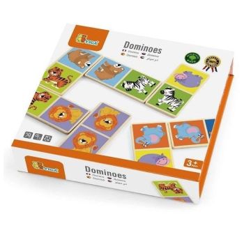 Настільна гра Viga Toys Доміно Сафарі 51307