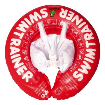 Дитячий круг для плавання надувний SwimTrainer Червоний 3 міс - 4 роки 10110