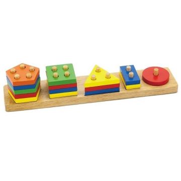 Сортер Viga Toys Геометричні фігури 58558