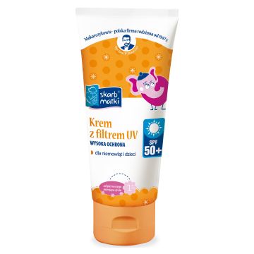 Солнцезащитный крем для детей летний Skarb Matki 75 мл SPF 50+ 1947