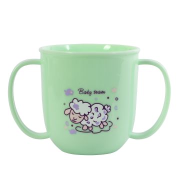Чашка дитяча з двома ручками BABY TEAM 190 мл Зелений 6008