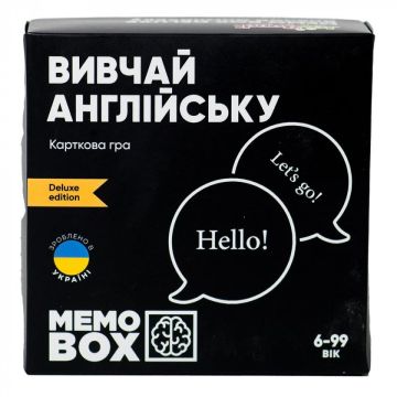 Настільна гра JoyBand MemoBox Delux Вивчай англійську MBD104