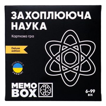 Настільна гра JoyBand MemoBox Delux Захоплююча наука MBD105