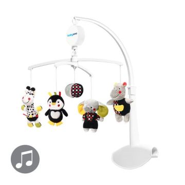 Музичний мобіль на ліжечко BabyOno Щаслива команда 636