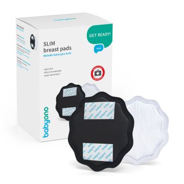 Лактационные вкладыши BabyOno Natural Nursing Черный 24шт 298/02