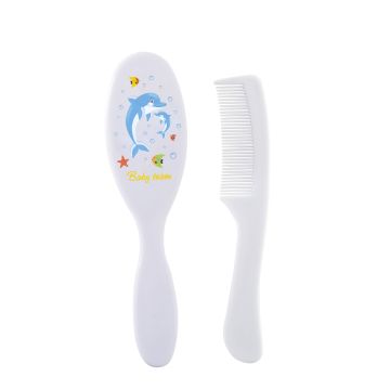 Гребінець для новонароджених Baby Team Білий 7105