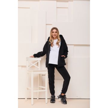 Спортивний костюм для вагітних і годуючих Lullababe Larvik Black Чорний LB02LR136 S