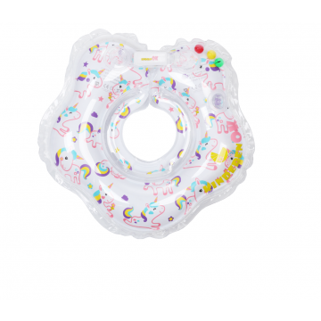 Круг для купания Kinderenok Baby Unicorn Белый 220318