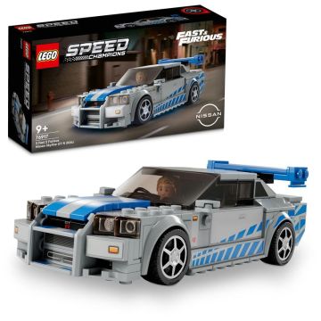 Конструктор LEGO Speed Champions Подвійний форсаж Nissan Skyline GT-R (R34) 76917