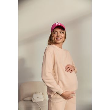 Свитшот для беременных и кормящих Lullababe Berlin Бежевый LB06BR140 L-xl