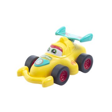 Машинка инерционная Baby Team Желтый 8620