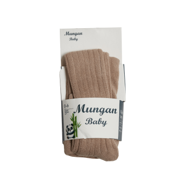 Колготки дитячі Mungan bambu 0 - 6 міс Бамбукове волокно Бежевий 3403 0-6