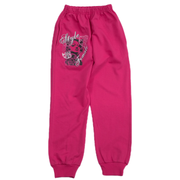 Дитячі штани для дівчинки Interkids Style Малиновий 7-12 років 911 9 років 134см