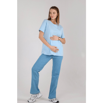 Джинси для вагітних Dianora Джинс-котон Блакитний 2330 0035 XXL