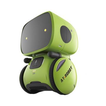 Розумний робот з голосовим управлінням AT-Robot українською мовою Зелений AT001-02-UKR