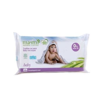 Органические детские влажные салфетки Masmi 60 шт.