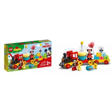 Конструктор LEGO DUPLO Святковий поїзд Міккі та Мінні 10941