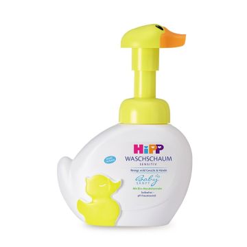 Пена для умывания и мытья рук детская HiPP BabySanft Уточка 250 мл DA90108